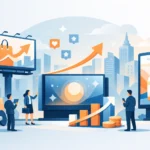 الشاشات الإعلانية وكيف ترفع أثر العلامة