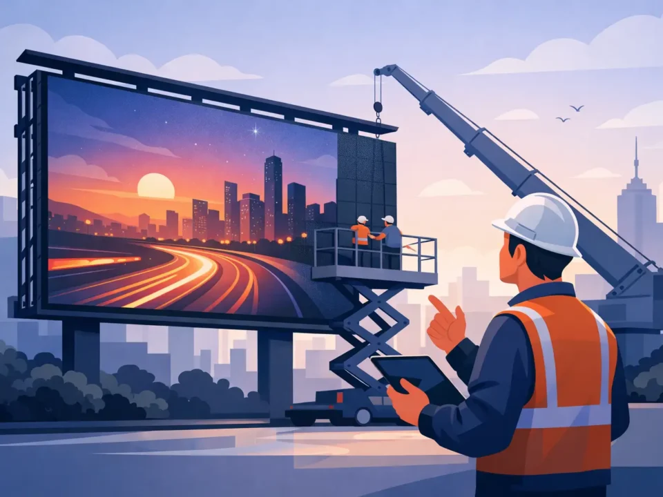 تركيب شاشات ليد خارجية: ما الذي ينجح فعلاً؟