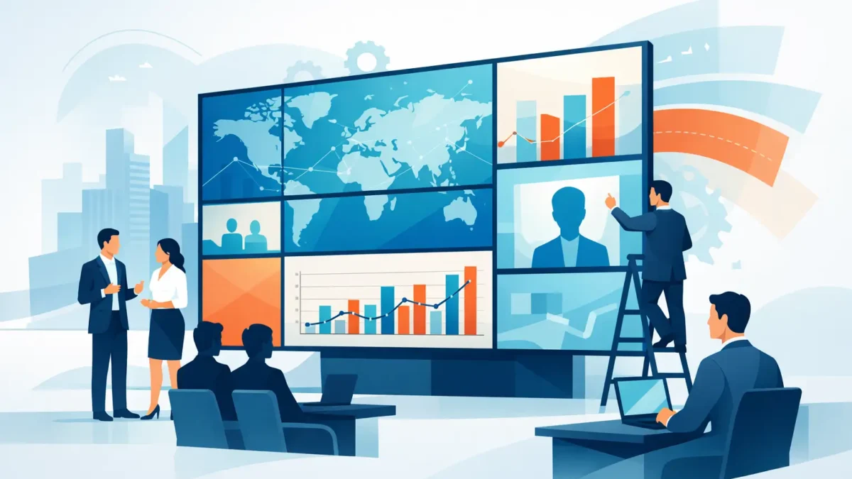 حلول فيديو وول للشركات التي تصنع فرقًا