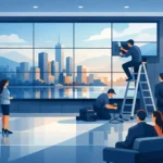 دليل تصميم فيديو وول للمساحات التجارية