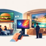 شاشات ليد للمطاعم والفنادق: أثر بصري يبيع
