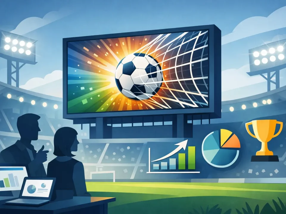 شاشات ملاعب ليد: ما الذي يحدد نجاحها؟