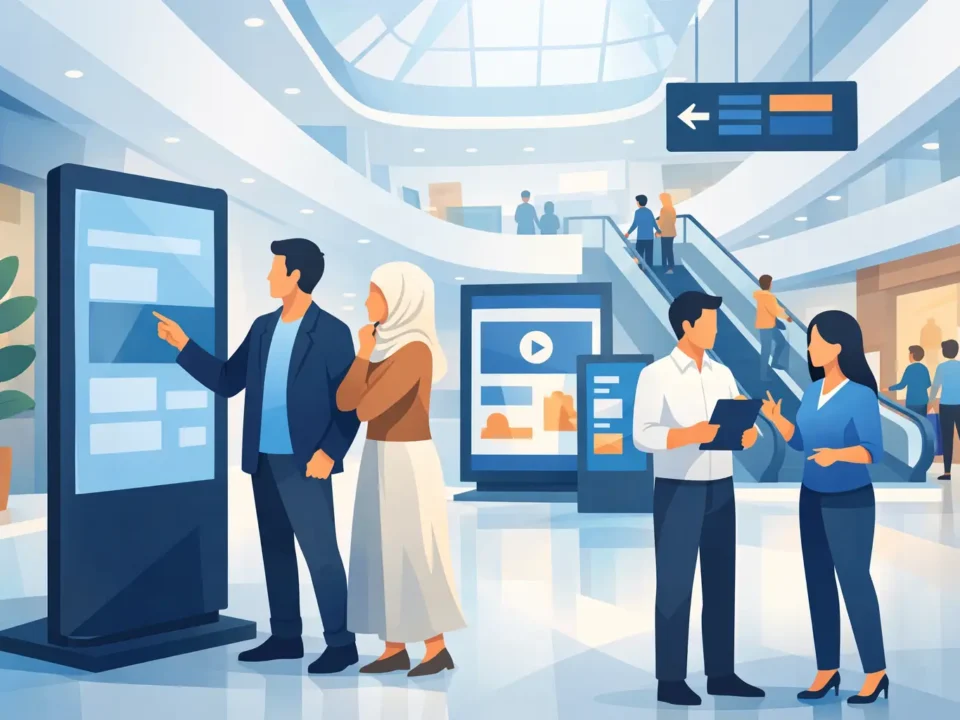 اللافتات الرقمية للمولات: أين تبدأ؟