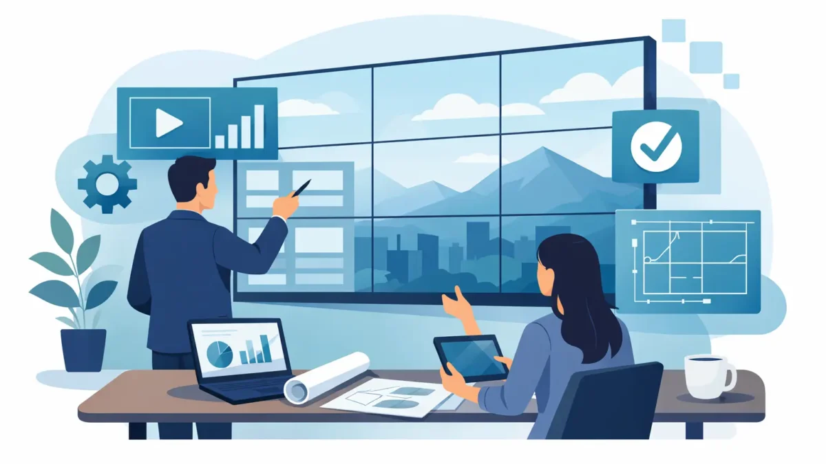 كيف تخطط Video Walls بطريقة صحيحة