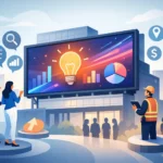 متى تحتاج شاشة ليد للمبنى؟ 7 مؤشرات واضحة