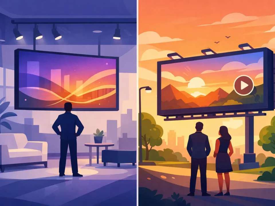 Indoor Versus Outdoor LED: أيهما أنسب؟