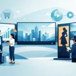 Lampro في الشاشات التجارية الحديثة