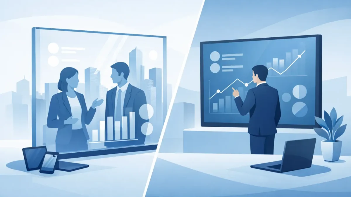 Transparent Versus Standard Displays