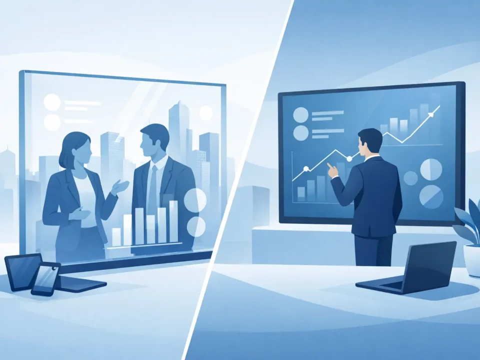 Transparent Versus Standard Displays