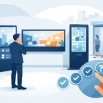 أفضل شاشات رقمية للمداخل وكيف تختارها