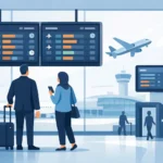 حلول شاشات المطارات لرفع الكفاءة والانطباع