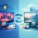 شاشات ليد أم شاشات LCD: أيهما أنسب لعملك؟