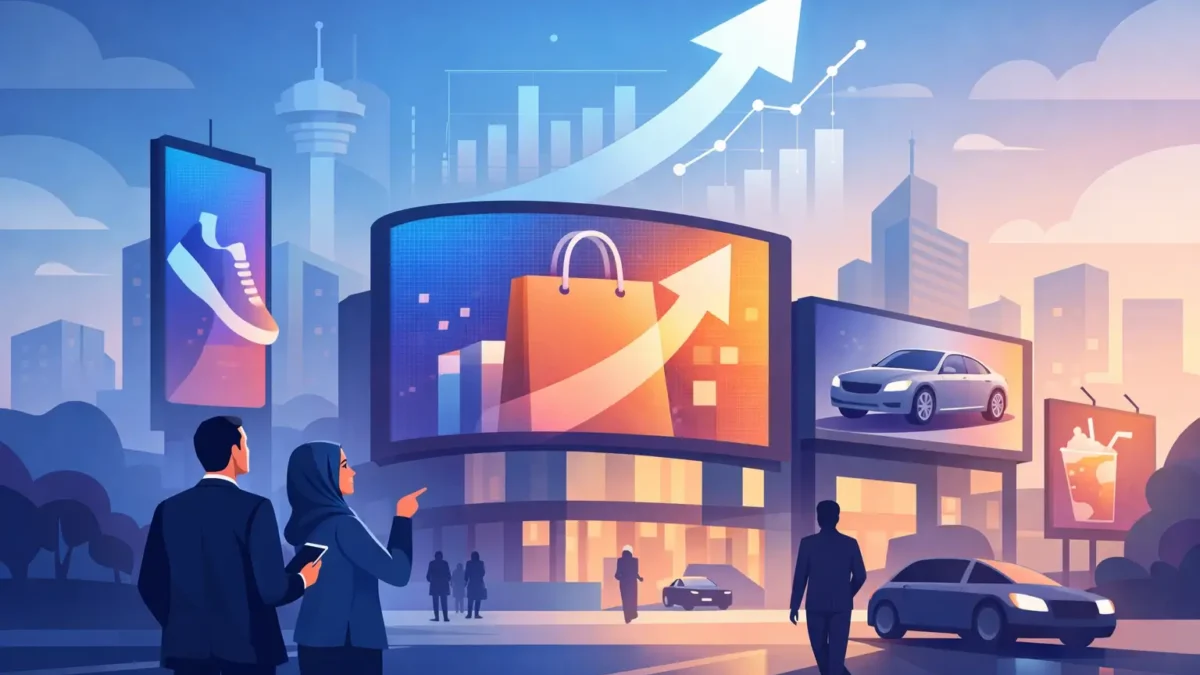 مستقبل شاشات الليد للعلامات التجارية في السوق