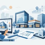 دليل تصميم واجهات رقمية للمباني التجارية
