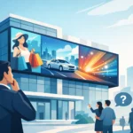 شاشة رقمية لواجهة المبنى: متى تكون مجدية؟