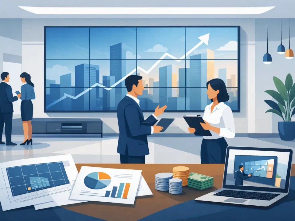 كيفية تخطيط فيديو وول للردهة بقرار استثماري ذكي