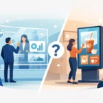 الشاشة الشفافة أم الملصقات الرقمية أيهما أنسب؟