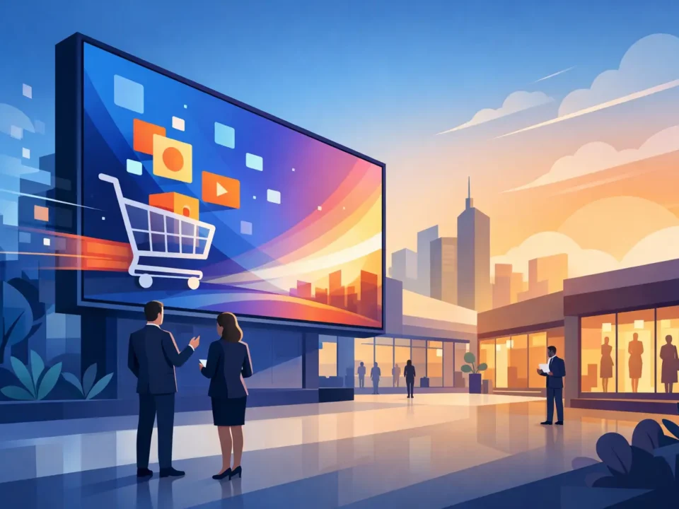 شاشة Lampro LED للمشاريع التجارية المؤثرة