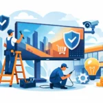 صيانة شاشات ليد تجارية تحمي استثمار منشأتك