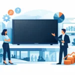 ما معنى absent led screen للمشاريع التجارية؟